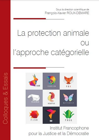 La protection animale ou l'approche catégorielle