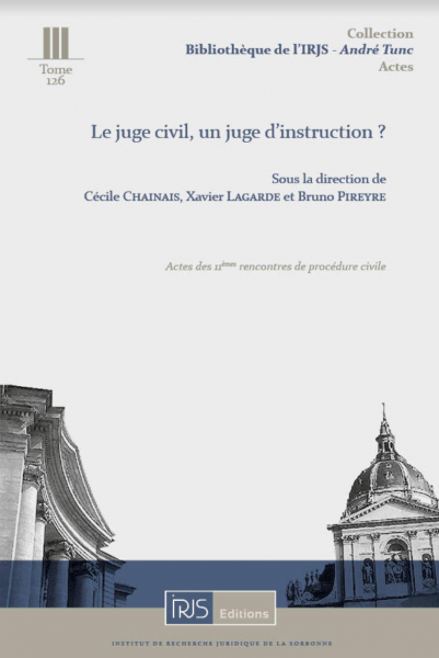 Le juge civil, un juge d'instruction ?