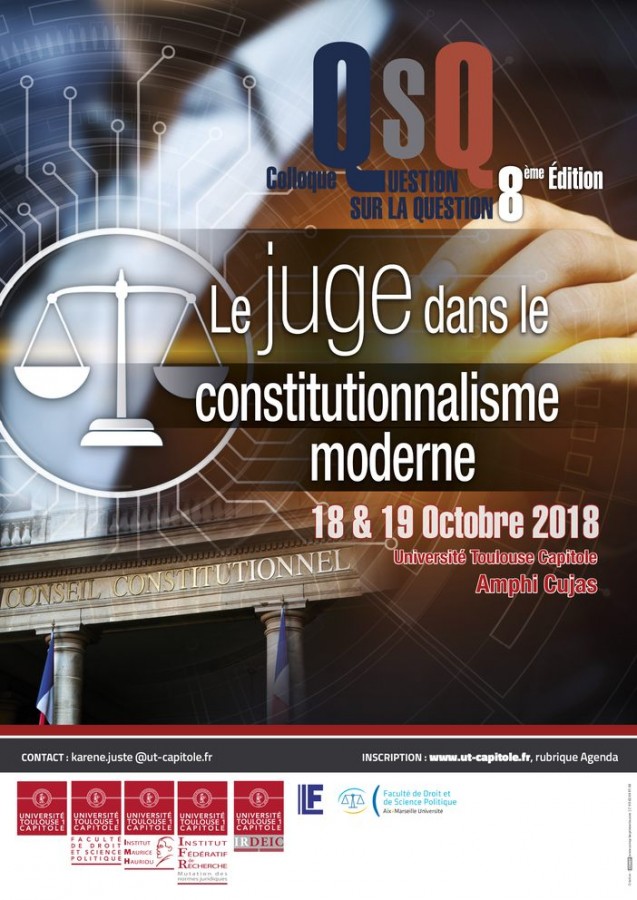 Le juge dans le constitutionnalisme moderne