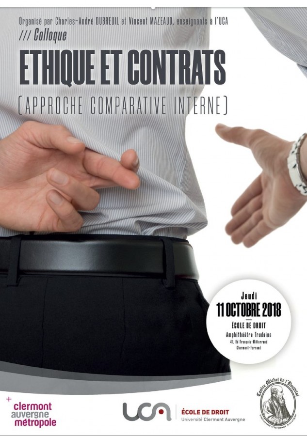 Ethique et contrats