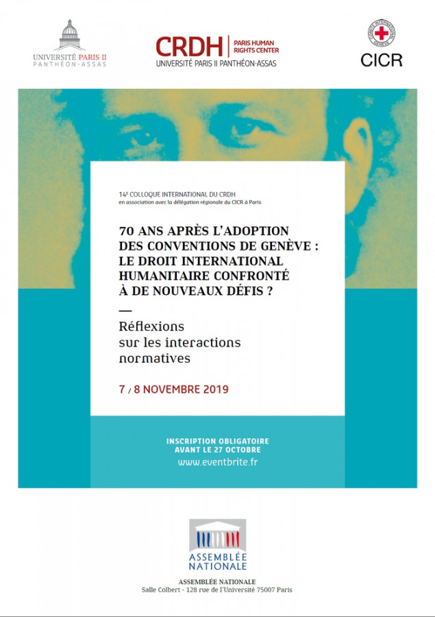 70 ans après l'adoption des Conventions de Genève : le droit international humanitaire confronté à de nouveaux défis ? Réflexions sur les interactions normatives