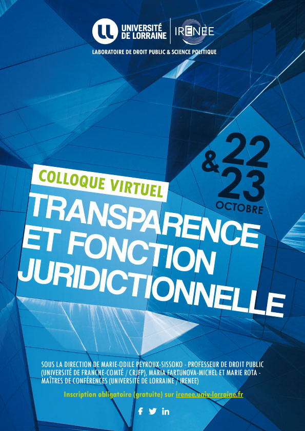 Transparence et fonction juridictionnelle