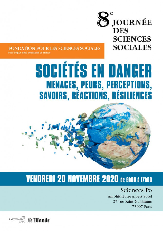 Sociétés en danger. Menaces, peurs, perceptions, savoirs, réactions, résiliences