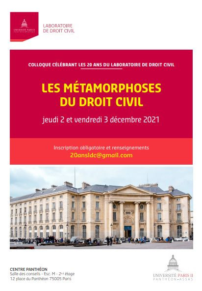 Les métamorphoses du droit civil