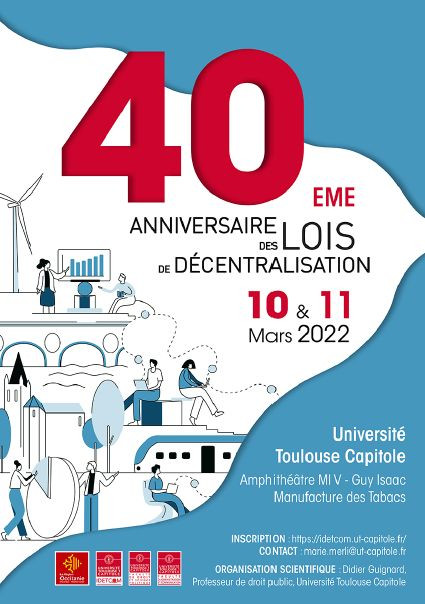 40e anniversaire des lois de décentralisation (1982-2022)