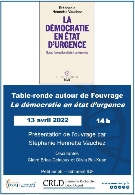 La démocratie en état d’urgence