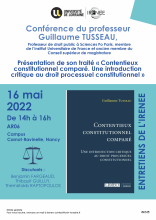 Contentieux constitutionnel comparé. Une introduction au droit processuel constitutionnel