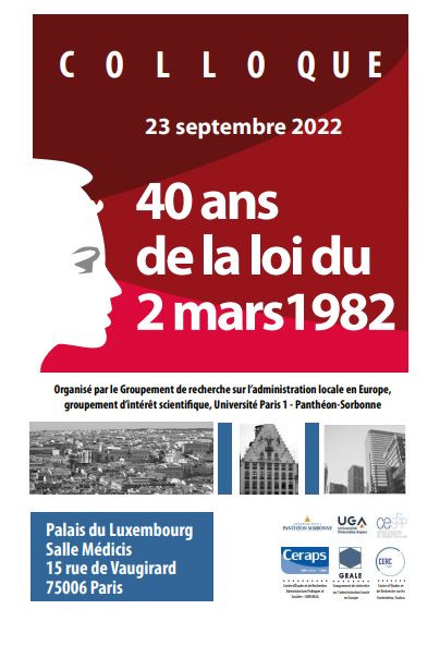 40 ans de la loi de décentralisation du 2 mars 1982