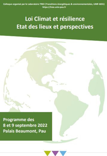 Loi Climat et résilience : état des lieux et perspectives