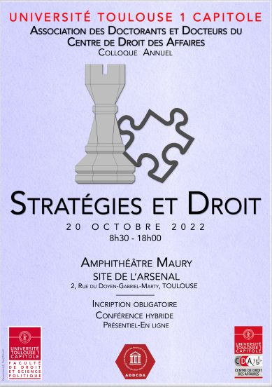 Stratégies et droit