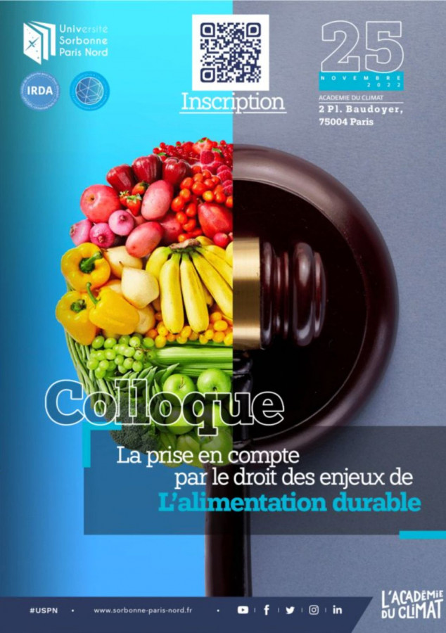 La prise en compte par le droit des enjeux de l’alimentation durable