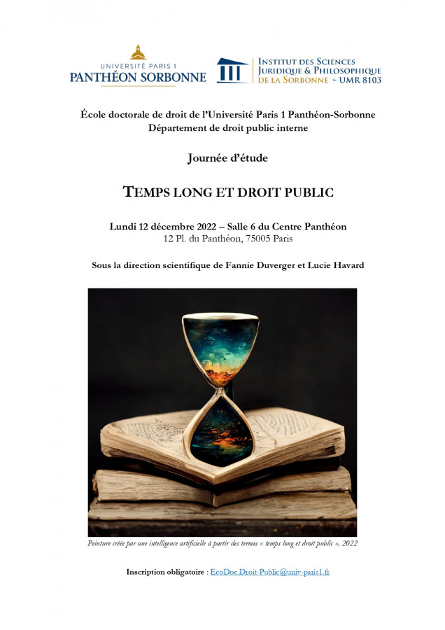 Temps long et droit public