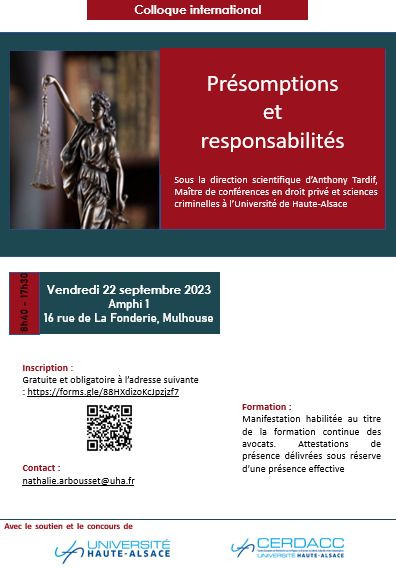 Présomptions et responsabilités