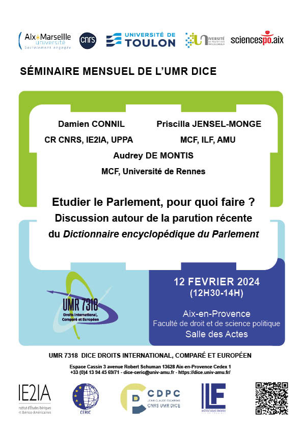 Étudier le Parlement, pour quoi faire ?