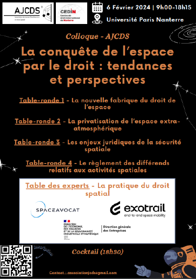 La conquête de l’espace par le droit : tendances et perspectives