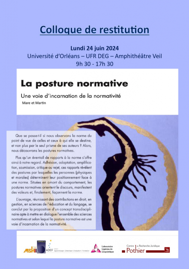 La posture normative