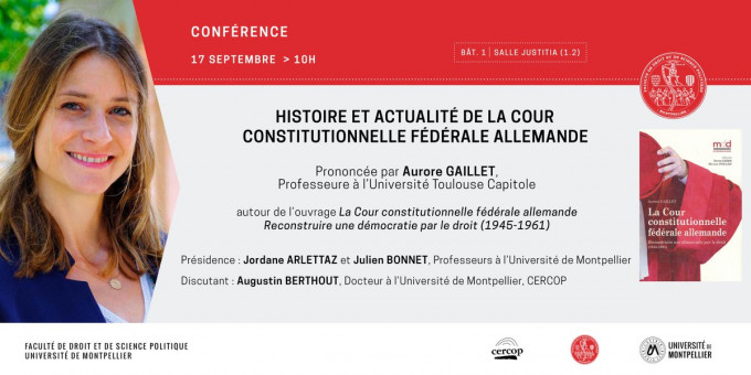 Histoire et actualité de la Cour constitutionnelle fédérale allemande