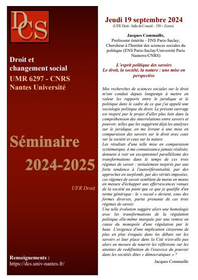 L’esprit politique des savoirs