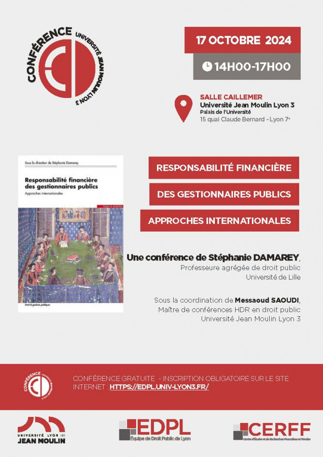 Responsabilité financière des gestionnaires publics