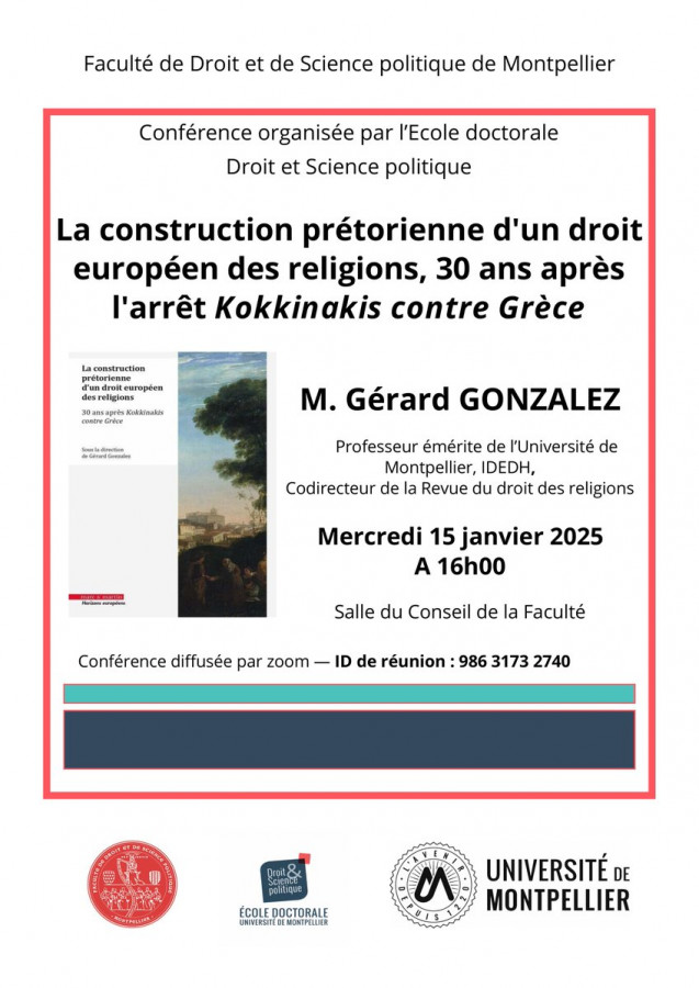 La construction prétorienne d'un droit européen des religions, 30 ans après l'arrêt Kokkinakis contre Grèce