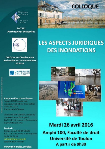 Les aspects juridiques des inondations